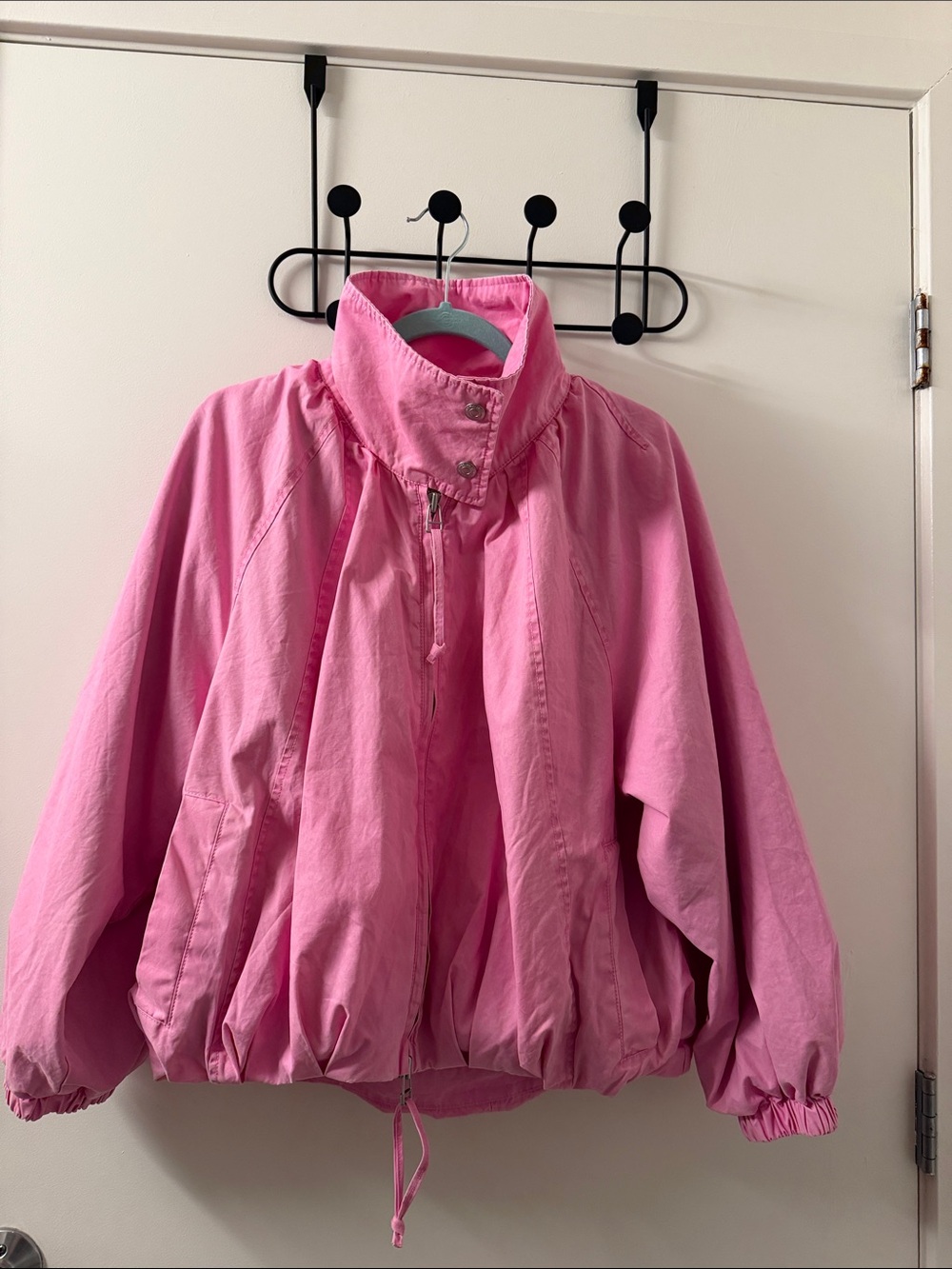 Free People Chelsea Funnel Neck Oversized Jacket Size XS (Never Worn) - Picture 3 of 4